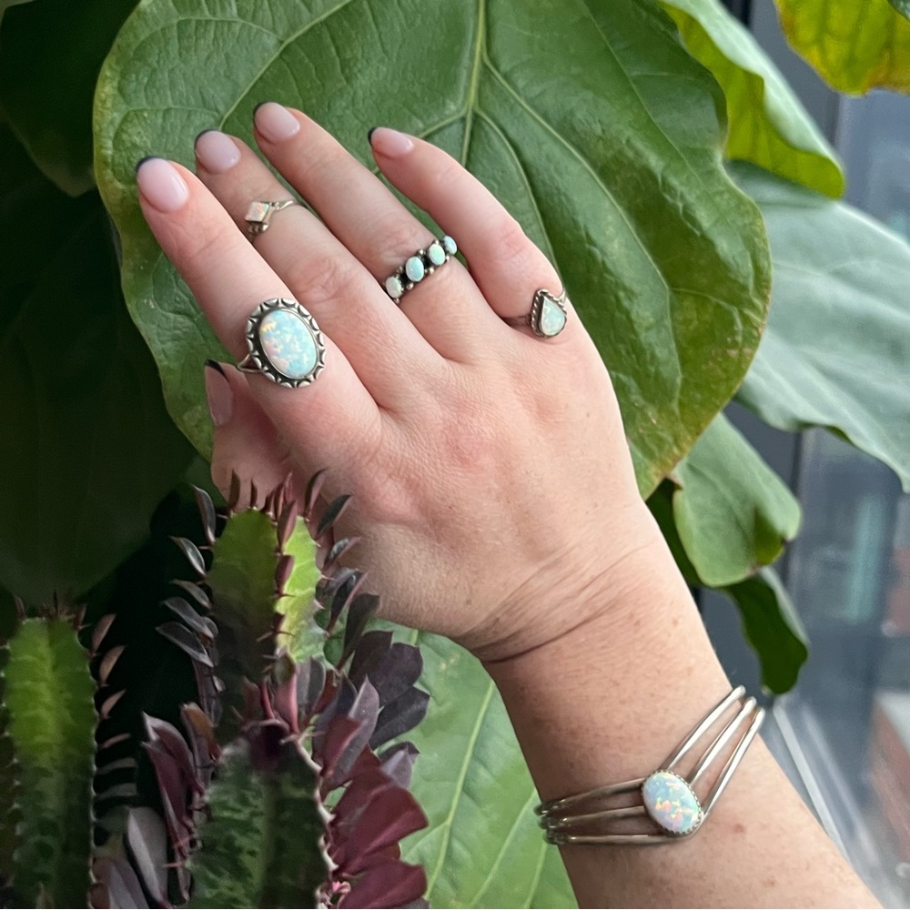 Child of Wild Opal and Sterling Silver Jewelry Set